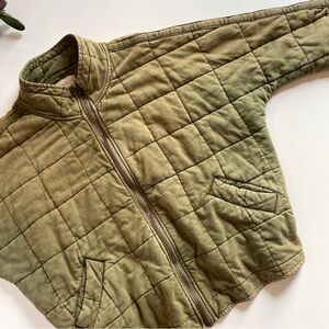 Chelsea & Violet Green Quilted Jacket | Large